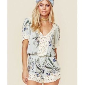 BNWT Cleobella floral romper